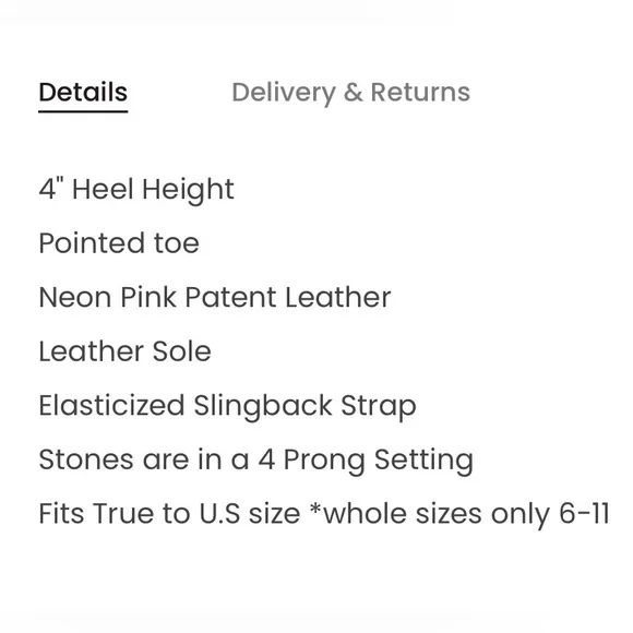 Aminah Abdul Jillil Soleil Slingback Barbie Heels - Picture 10 of 13